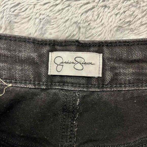 Jessica Simpson Jeans Women’s 6 Black Skinny Stretch Denim Stretch Minimalist - Picture 4 of 8